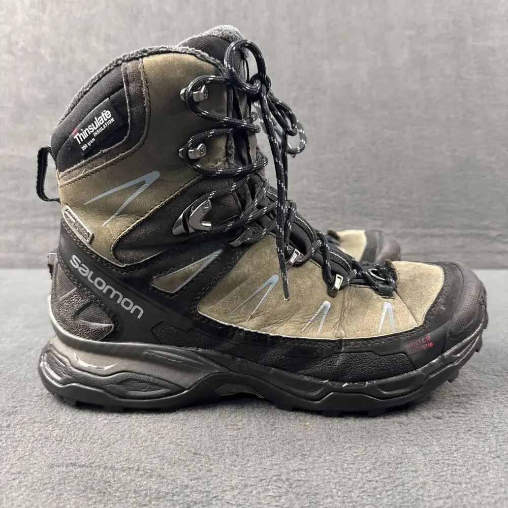 Salomon SD Contagrip Winter Boots Size 8